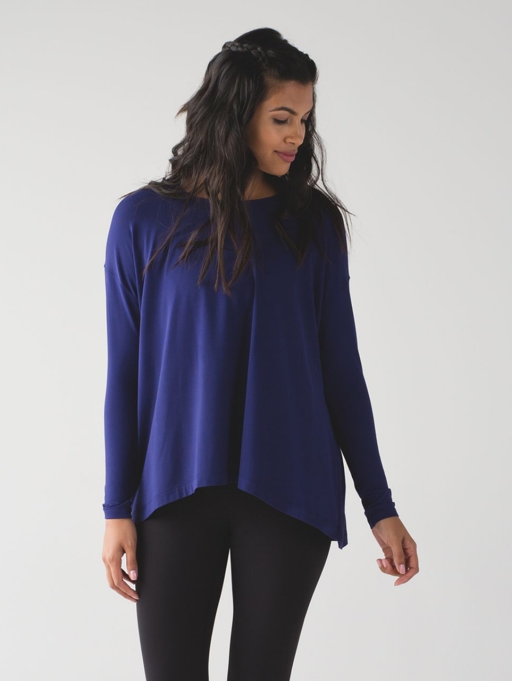 Lululemon City Bound Long Sleeve Emperor Blue